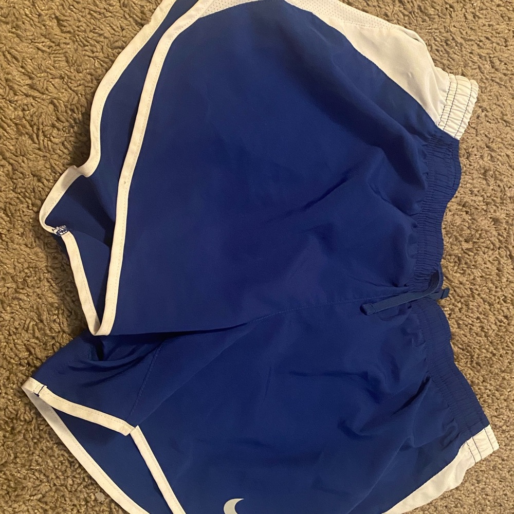 Nike blue shorts